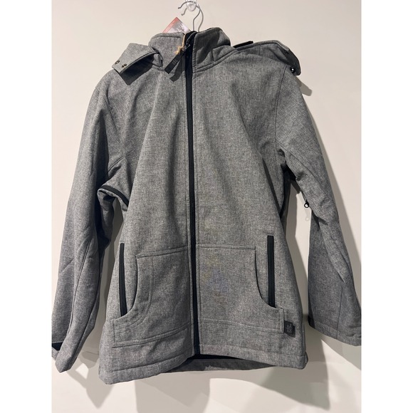 STS Ranchwear Jackets & Blazers - STS Ranchwear Ladies Barrier Jkt Lt Heather Softshell Hooded Jacket XXL NWT